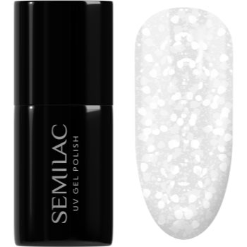 Semilac UV Hybrid Crushed_ICE unghii cu gel folosind UV / lampă cu LED - imagine 2